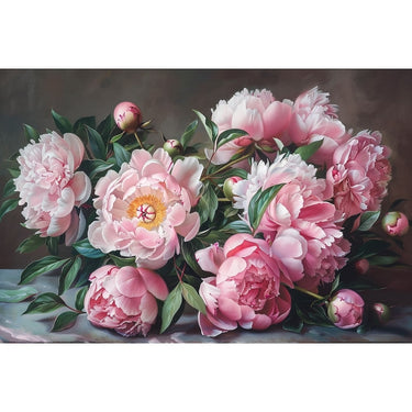 Pink Peony Canvas
